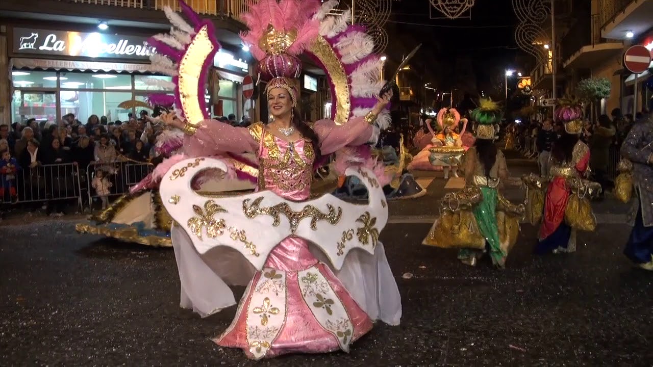 Raduno In Occasione Del Carnevale Di Misterbianco Sicilia In Camper Aps