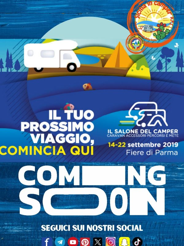 volantino coming soon Salone di Parma 2024